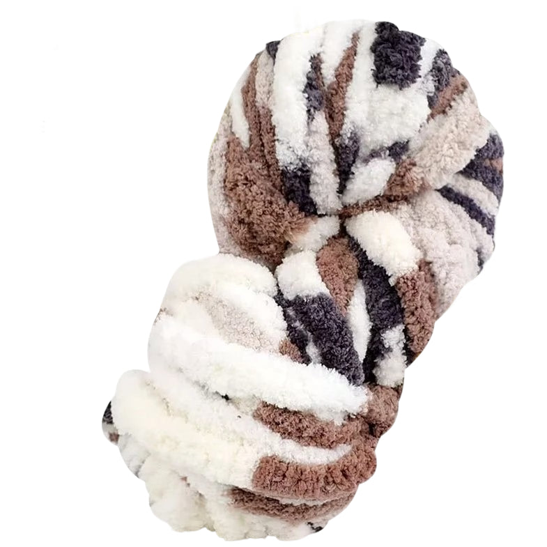 Ultra Thick Chenille Yarn 20mm, 250g/8.82oz 30 Yards Jumbo Yarn for Crocheting & Knitting