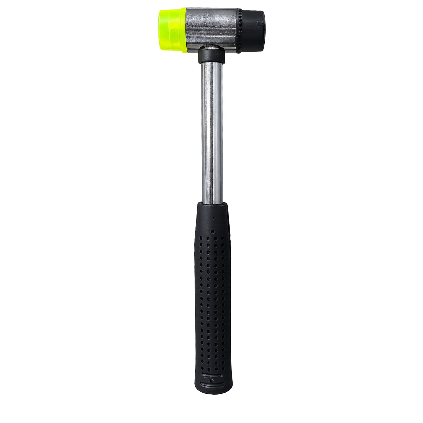 Lightweight 25mm Double-Sided Rubber Mallet Hammer with Non-Slip Handle for Jewelry and Crafts