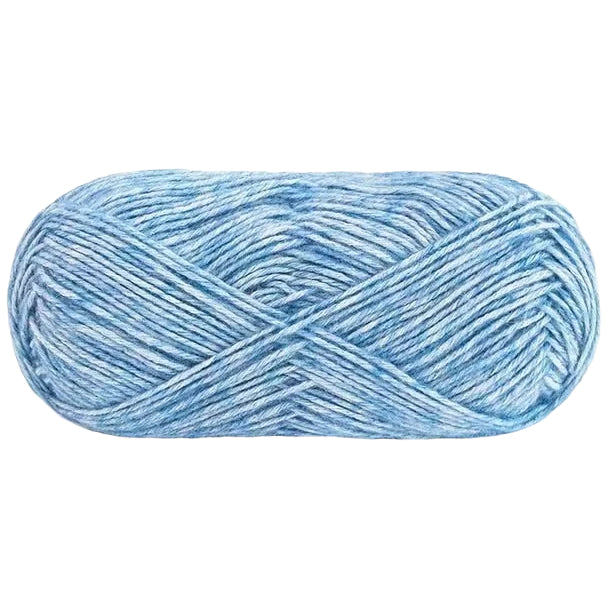 Soft Cotton Acrylic Blend Yarn for Crochet and Knitting, 3 DK Weight, Baby-Friendly, 142 yds 50g/1.76oz