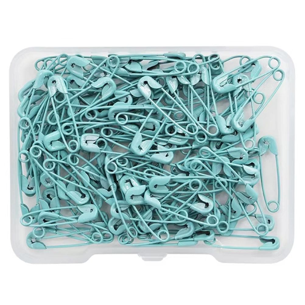 120Pcs Mini Safety Pins 19mm for Sewing, Tagging, Crafts, Jewelry Making, and Clothing Repairs