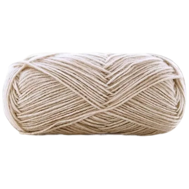 Soft Cotton Acrylic Blend Yarn for Crochet and Knitting, 3 DK Weight, Baby-Friendly, 142 yds 50g/1.76oz