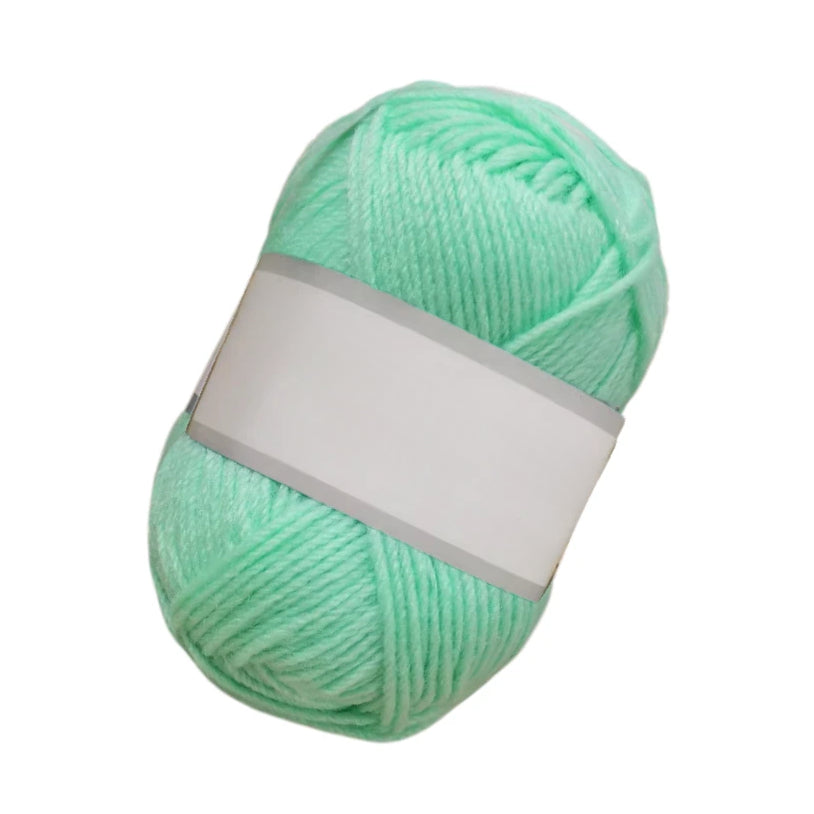 DK Blended Acrylic Yarn for Knitting and Crochet, Lightweight Garments, and Accessories, 100 Grams/3.53oz 200 Yards