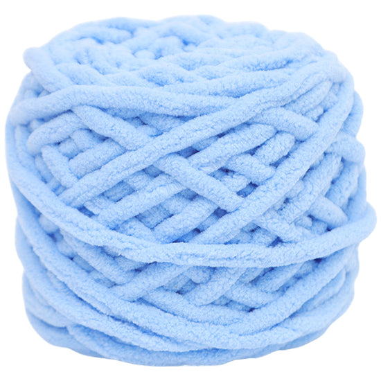 Super Chenille Yarn 7-8mm, 55 Yards (50m), 95g/3.35oz, Bulky Yarn for Knitting & Crafts