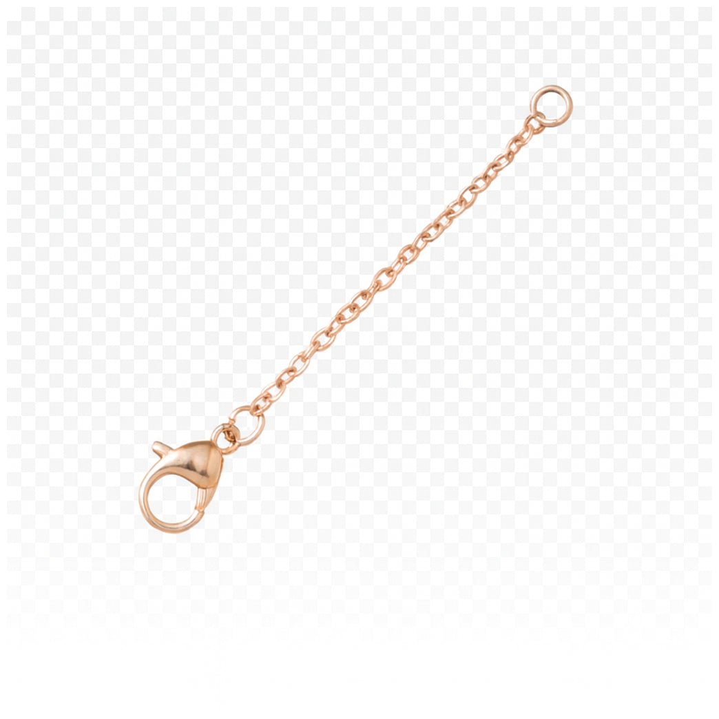 14k Gold-Plated 2-Inch Necklace Extender with Lobster Clasp for Women Fine Jewelry