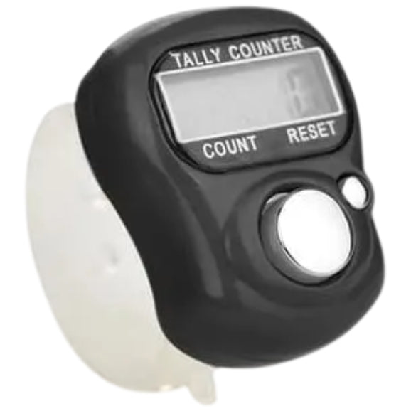 Adjustable Digital Row Tally Counter Tool with LCD for Sewing, Knitting, and Weaving