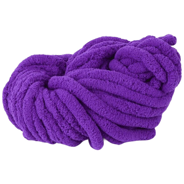 Ultra Thick Chenille Yarn 20mm, 250g/8.82oz 30 Yards Jumbo Yarn for Crocheting & Knitting