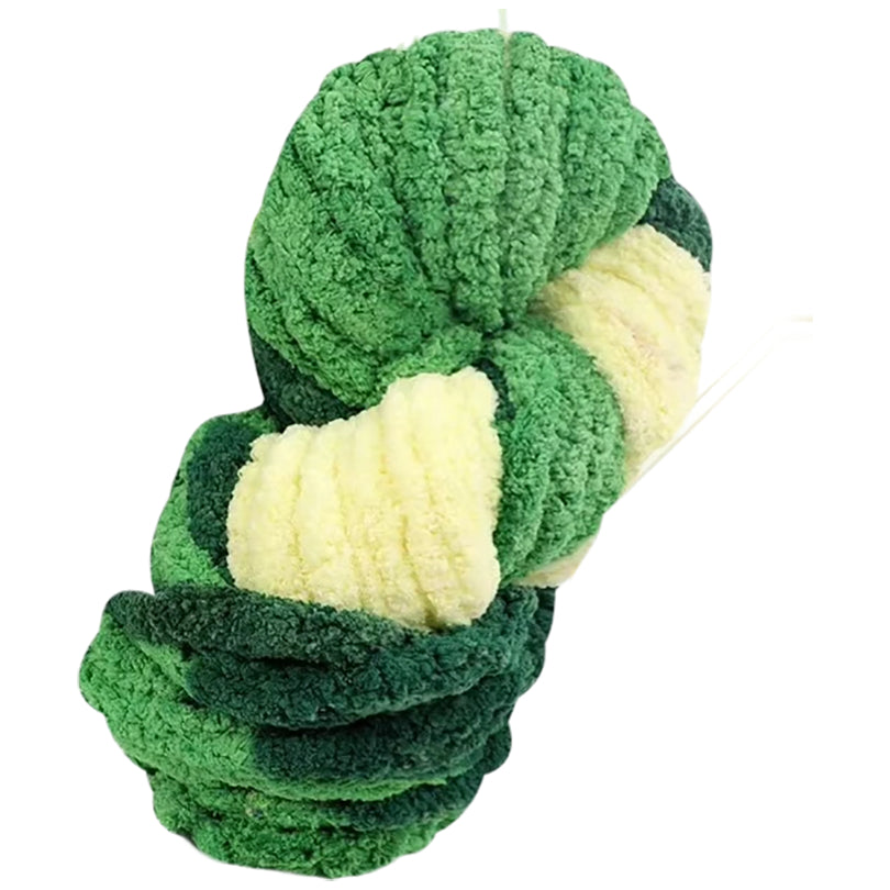 Super Chunky Chenille Yarn Soft Thick Fluffy Polyester for Arm Knitting Blankets and Home Decor, 20mm Thick 250 Grams/8.82oz 27.34 yards