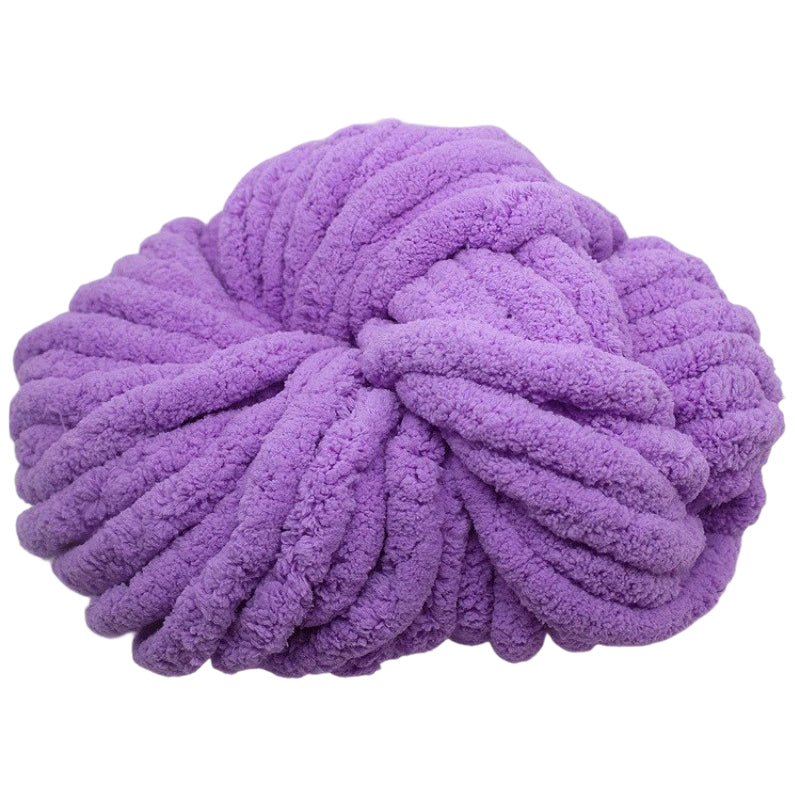 Ultra Thick Chenille Yarn 20mm, 250g/8.82oz 30 Yards Jumbo Yarn for Crocheting & Knitting