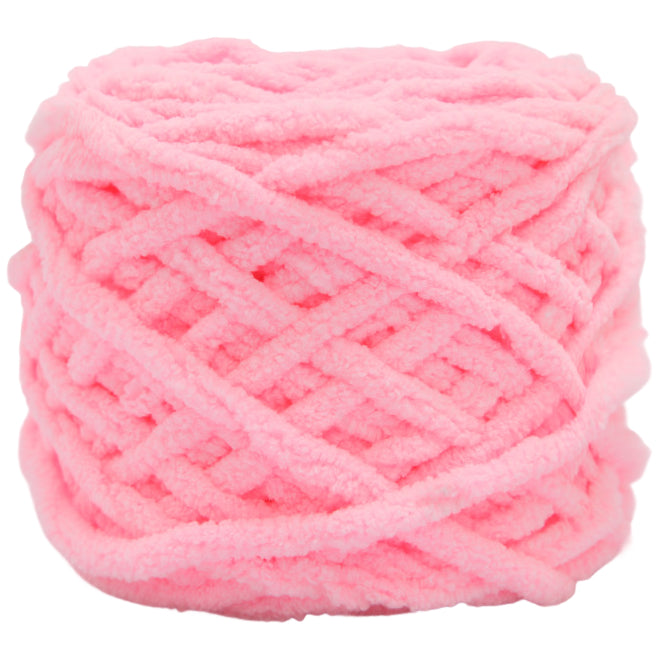 Super Chenille Yarn 7-8mm, 55 Yards (50m), 95g/3.35oz, Bulky Yarn for Knitting & Crafts