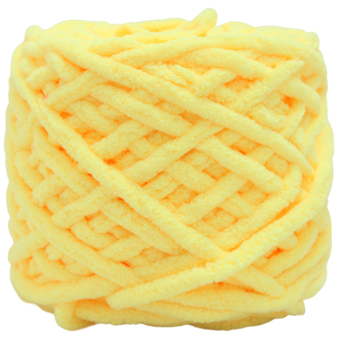 Super Chenille Yarn 7-8mm, 55 Yards (50m), 95g/3.35oz, Bulky Yarn for Knitting & Crafts