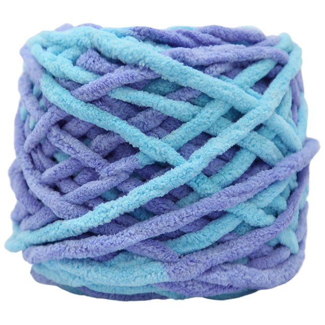 Super Chenille Yarn 7-8mm, 55 Yards (50m), 95g/3.35oz, Bulky Yarn for Knitting & Crafts