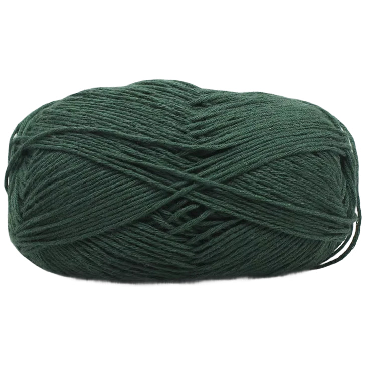 4-Ply Fingering Weight Yarn, 153 Yards 50g/1.76oz 100% Cotton Thin Yarn for Crochet & Knitting