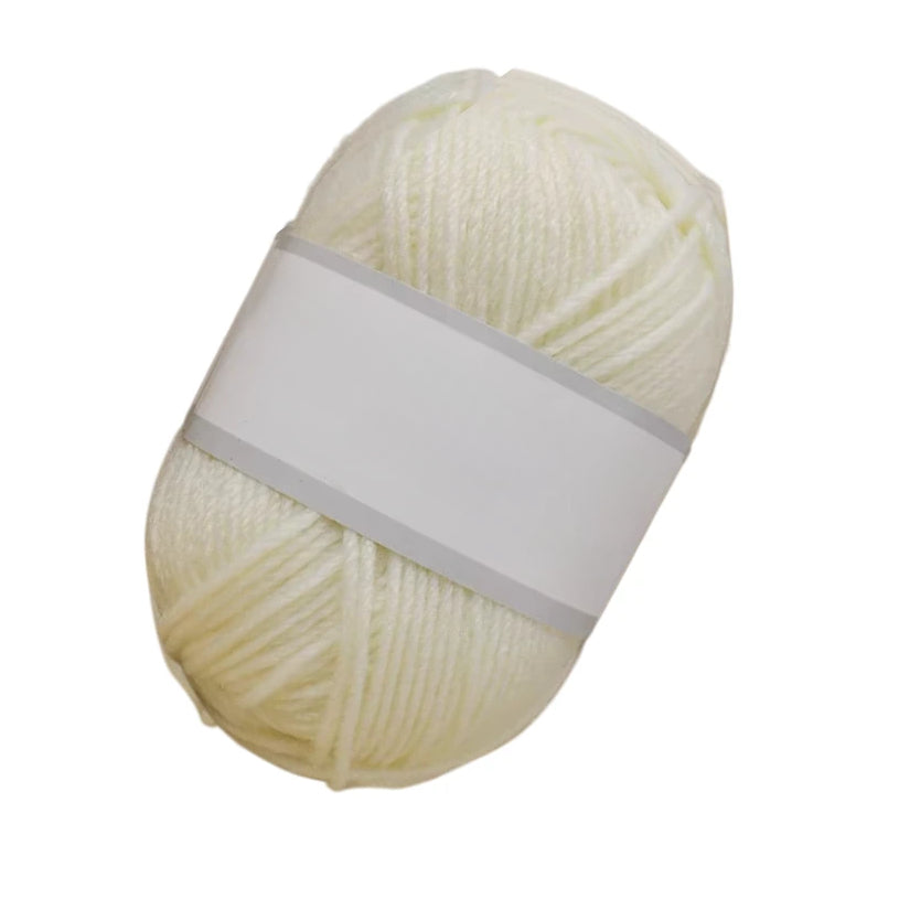 DK Blended Acrylic Yarn for Knitting and Crochet, Lightweight Garments, and Accessories, 100 Grams/3.53oz 200 Yards