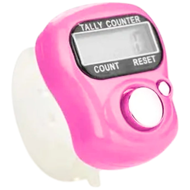 Adjustable Digital Row Tally Counter Tool with LCD for Sewing, Knitting, and Weaving
