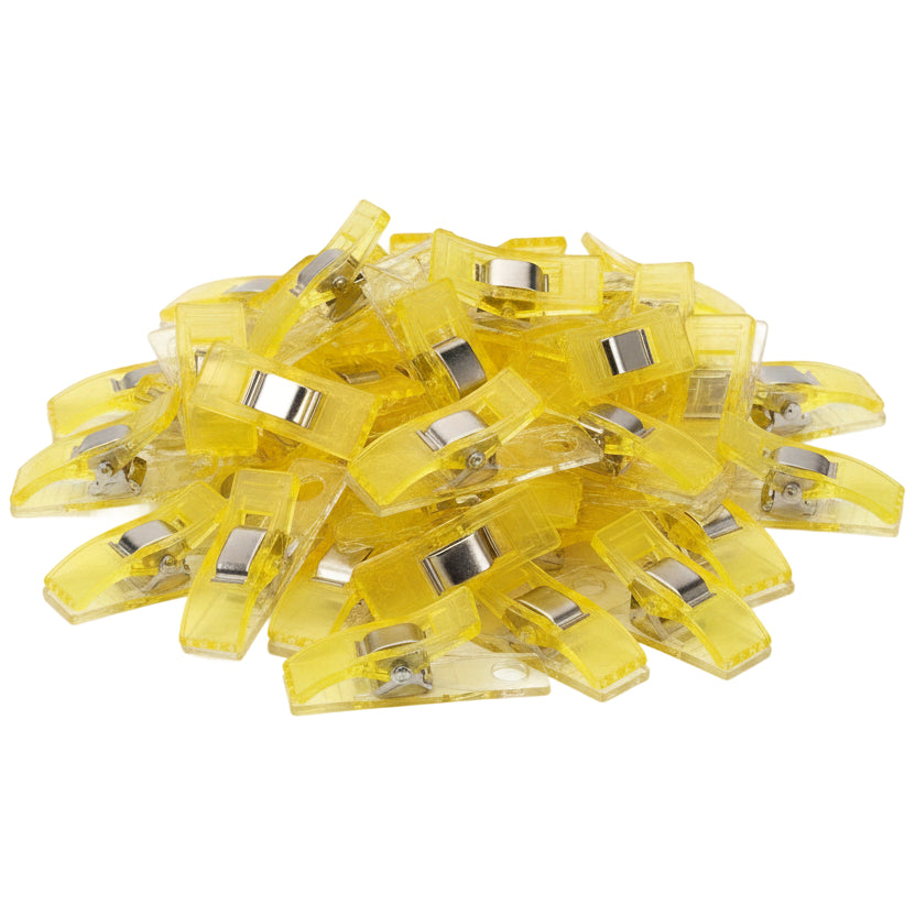 Assorted Sewing Clips for Fabric Quilting Craft Binding Clips for DIY Patchwork and Sewing Projects, Pack of 100