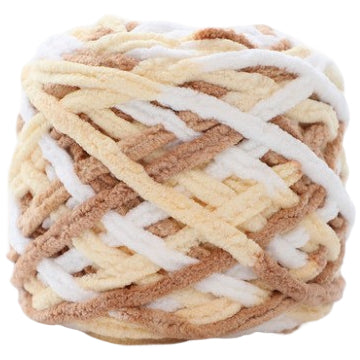 Super Chenille Yarn 7-8mm, 55 Yards (50m), 95g/3.35oz, Bulky Yarn for Knitting & Crafts