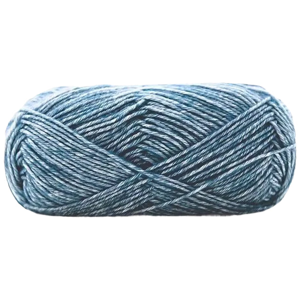 Soft Cotton Acrylic Blend Yarn for Crochet and Knitting, 3 DK Weight, Baby-Friendly, 142 yds 50g/1.76oz