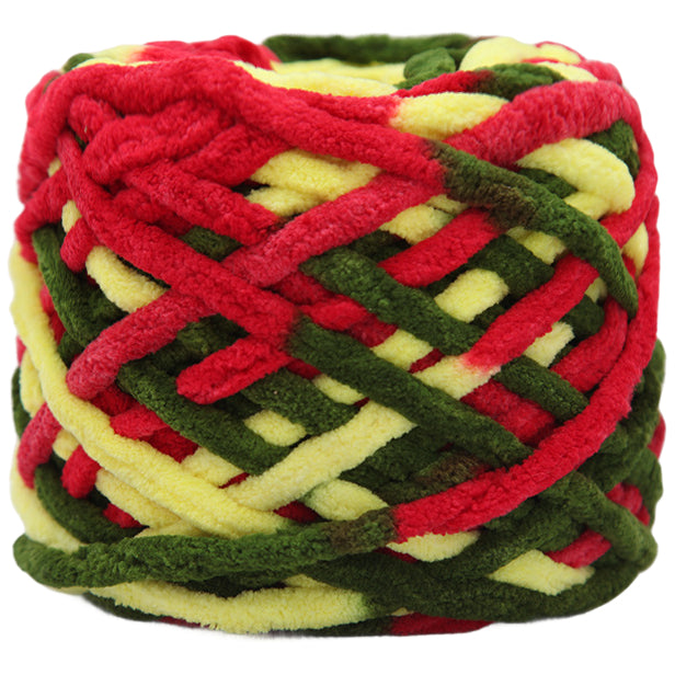 Super Chenille Yarn 7-8mm, 55 Yards (50m), 95g/3.35oz, Bulky Yarn for Knitting & Crafts
