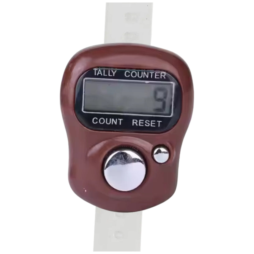 Adjustable Digital Row Tally Counter Tool with LCD for Sewing, Knitting, and Weaving