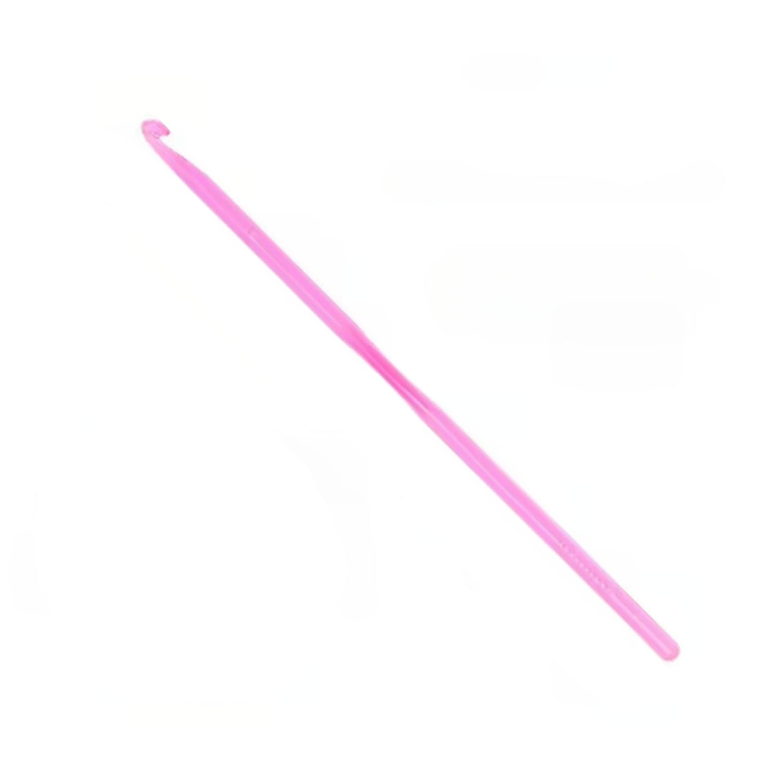 Large Crystal Crochet Hooks with Ergonomic Handles, Colorful Transparent Beginner Needles