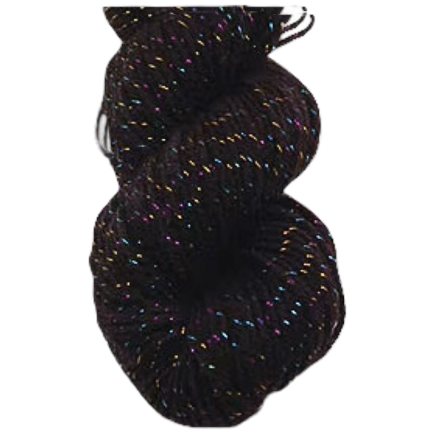 Glitter Yarn – Medium Worsted Weight Acrylic & Polyester for Knitting & Crochet Projects, 50g/1.76oz 109 yards