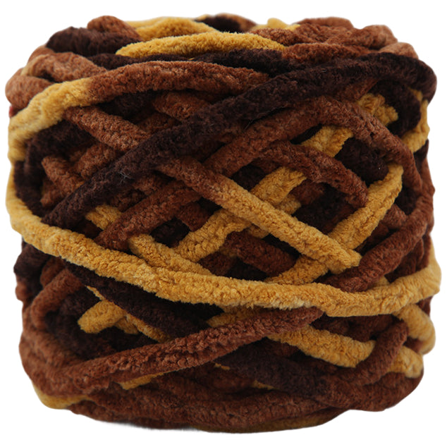 Super Chenille Yarn 7-8mm, 55 Yards (50m), 95g/3.35oz, Bulky Yarn for Knitting & Crafts