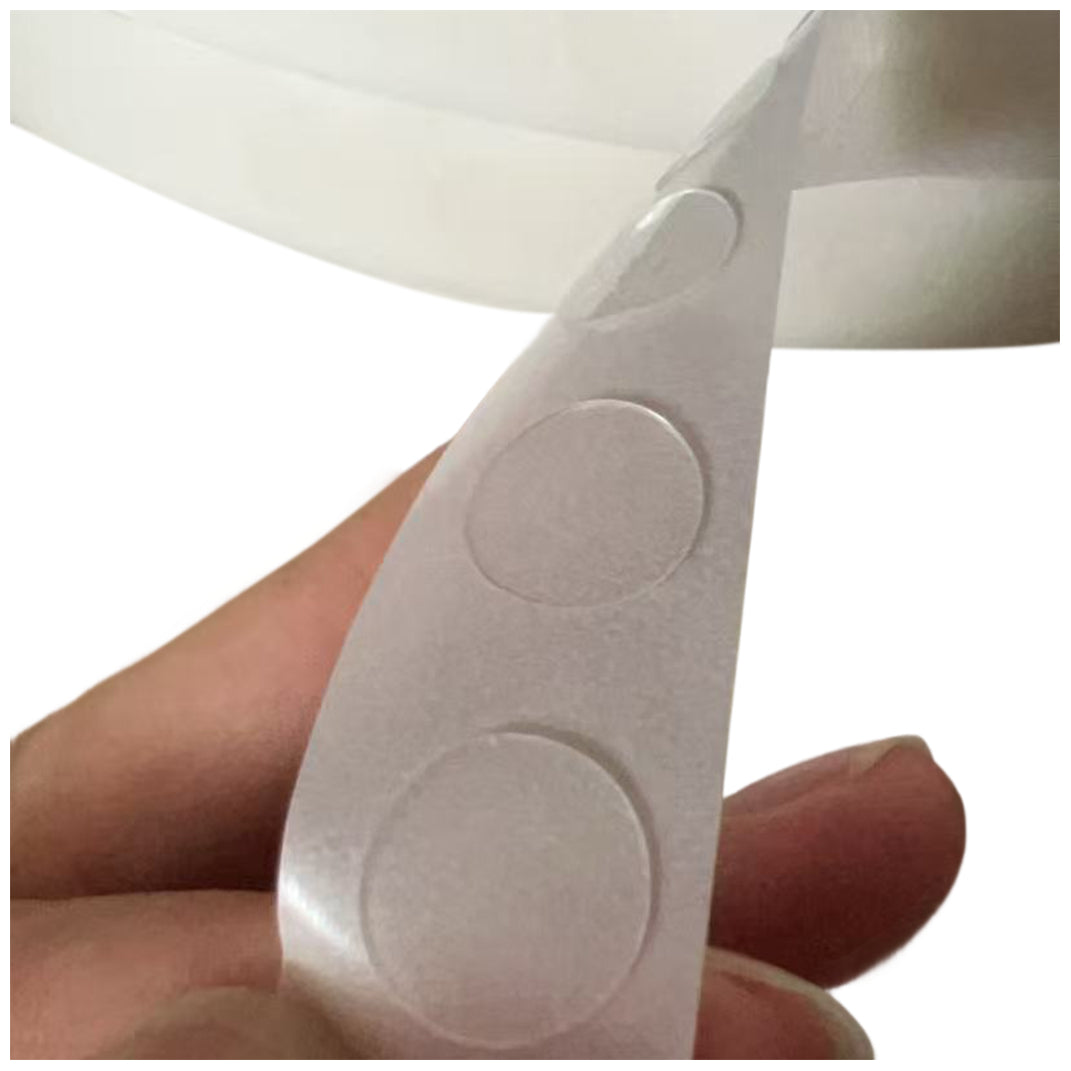 Clear Double-Sided Glue Dots for Balloons, Crafts, and Decorations 200pcs Traceless Removable Adhesive Points