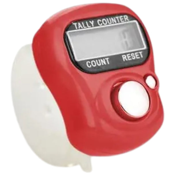 Adjustable Digital Row Tally Counter Tool with LCD for Sewing, Knitting, and Weaving