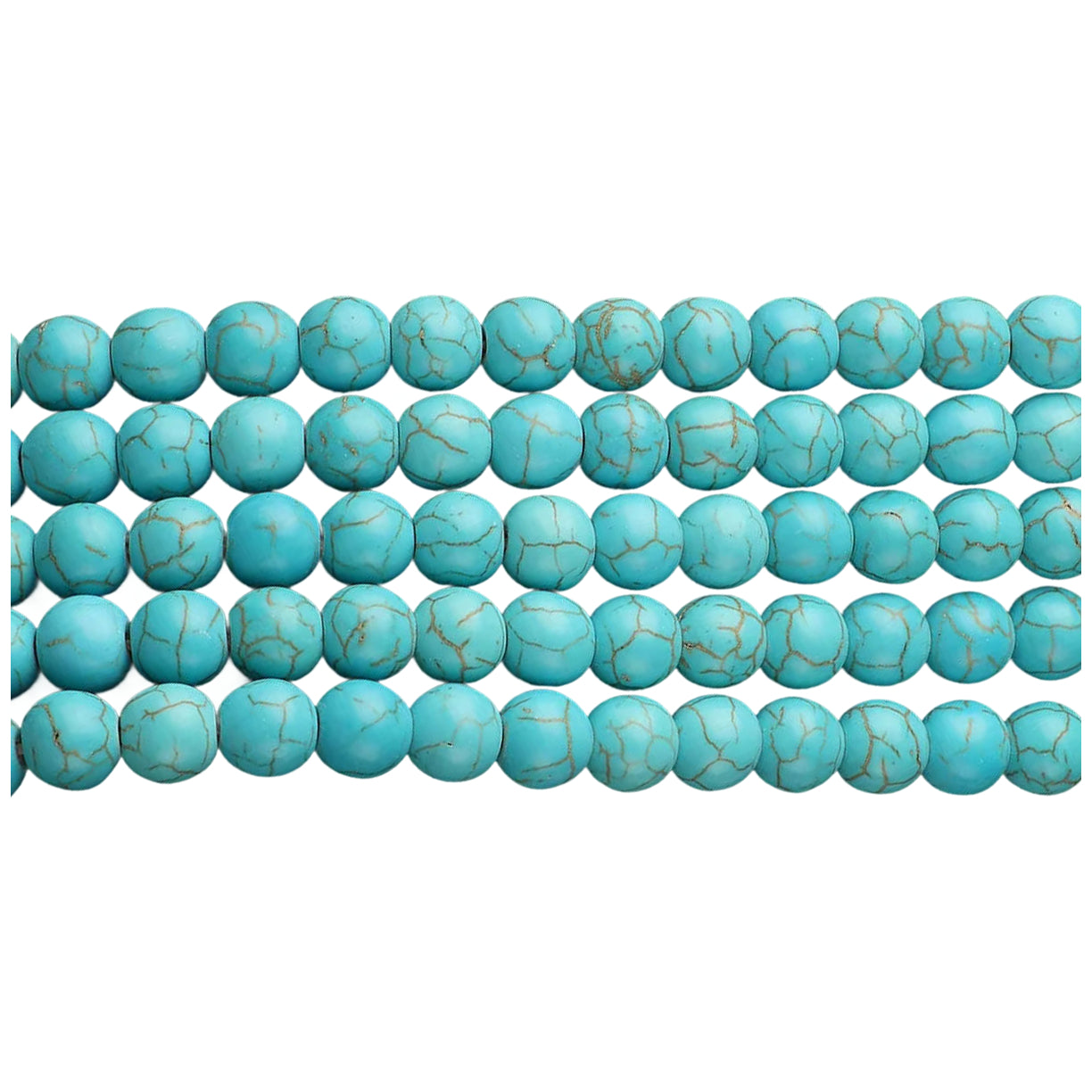 Natural Agate Round Gemstone Beads Polished Stone Loose Beads for Jewelry Making 15 Inch Strand
