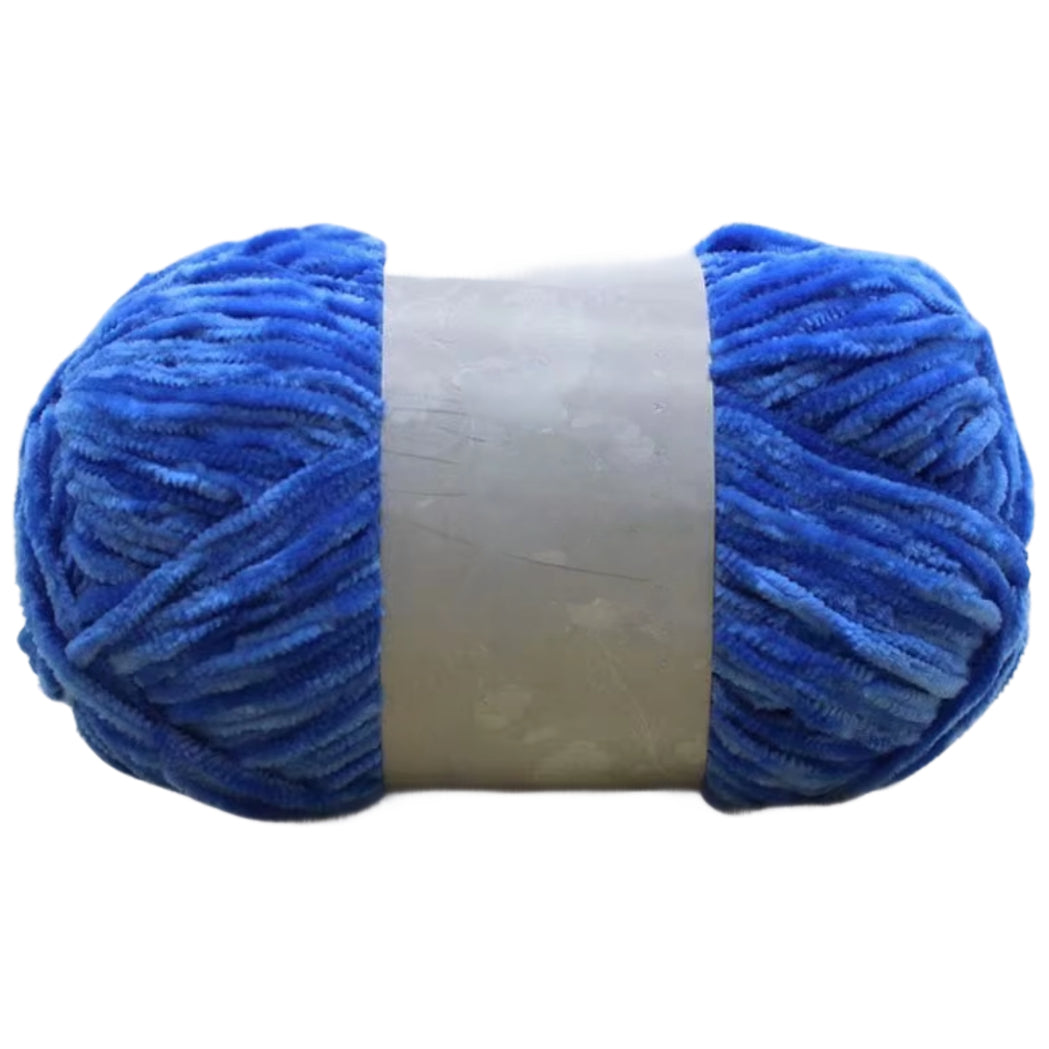 Chenille Yarn, Soft Worsted Weight Velvet Yarn, 100g/3.53oz 175 yards