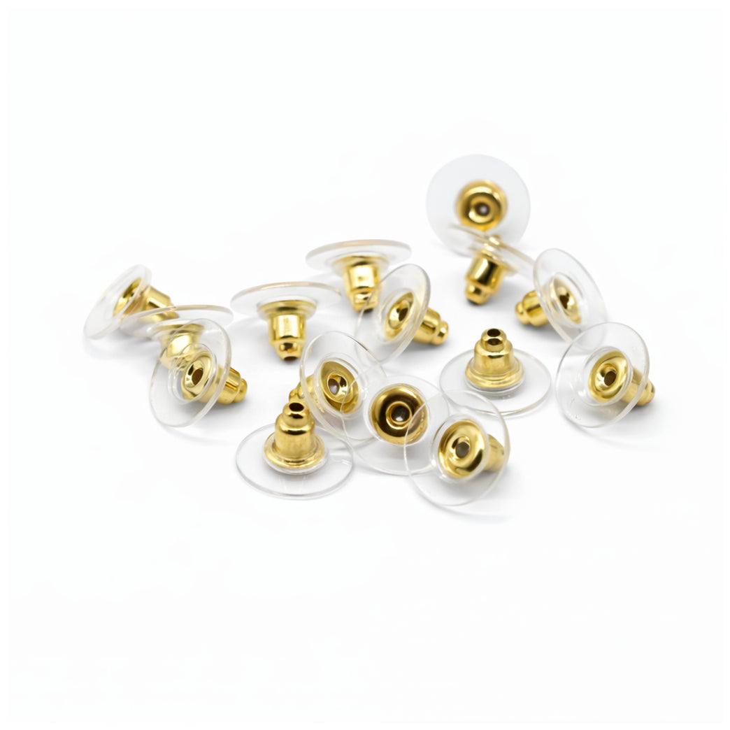Earring Backs for Droopy Ears Backs Replacements Earring Backs for Heavy Bullet Clutch, Pack of 200