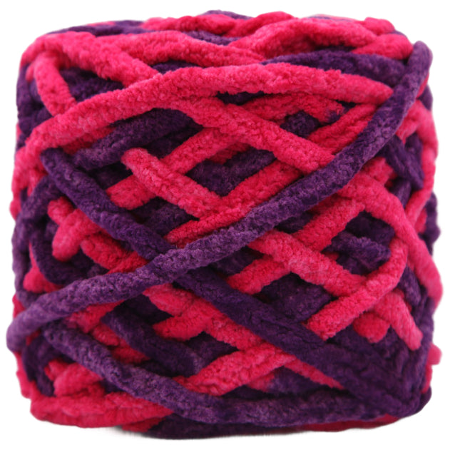 Super Chenille Yarn 7-8mm, 55 Yards (50m), 95g/3.35oz, Bulky Yarn for Knitting & Crafts