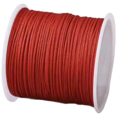 1.5mm Nylon Cord 110 Yards Strong Braided Beading Thread for Jewelry, Crafts, and Macrame