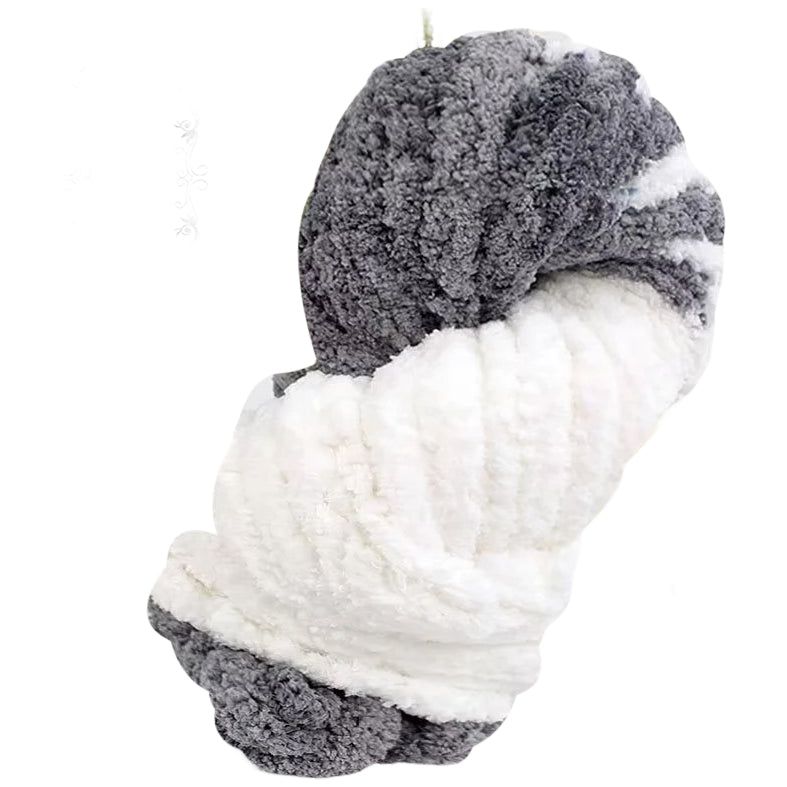 Ultra Thick Chenille Yarn 20mm, 250g/8.82oz 30 Yards Jumbo Yarn for Crocheting & Knitting