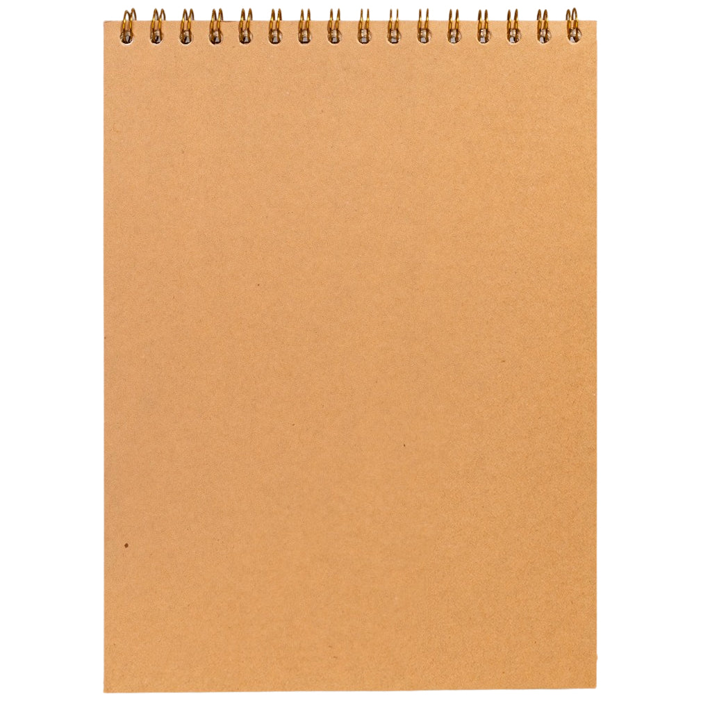 Spiral Sketchbook 8.26 x 11.42 Inch 60 Sheets 100gsm Drawing Pad Hard Cover for Kids Art Supplies
