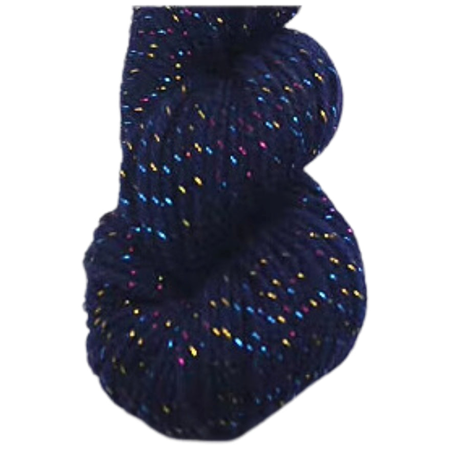 Glitter Yarn – Medium Worsted Weight Acrylic & Polyester for Knitting & Crochet Projects, 50g/1.76oz 109 yards