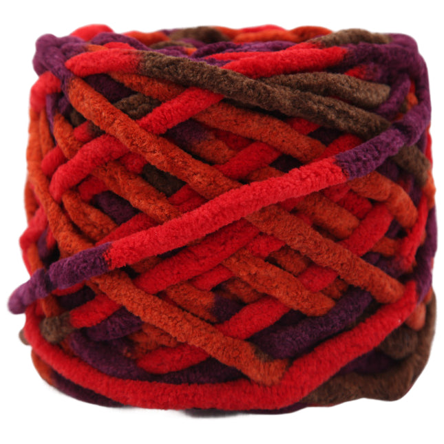 Super Chenille Yarn 7-8mm, 55 Yards (50m), 95g/3.35oz, Bulky Yarn for Knitting & Crafts
