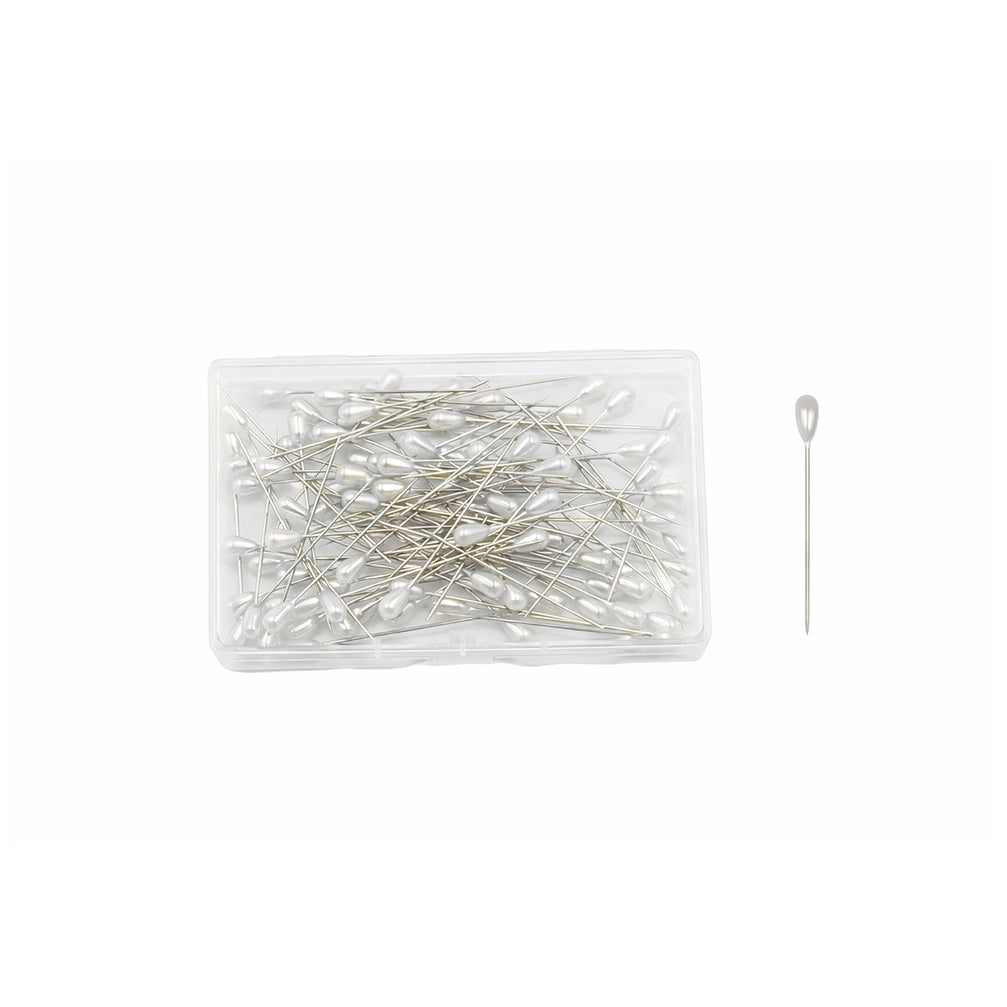Teardrop Pearl Head Corsage Pins for Wedding Bouquets, Sewing, Jewelry Making and DIY Flower Decoration Crafts