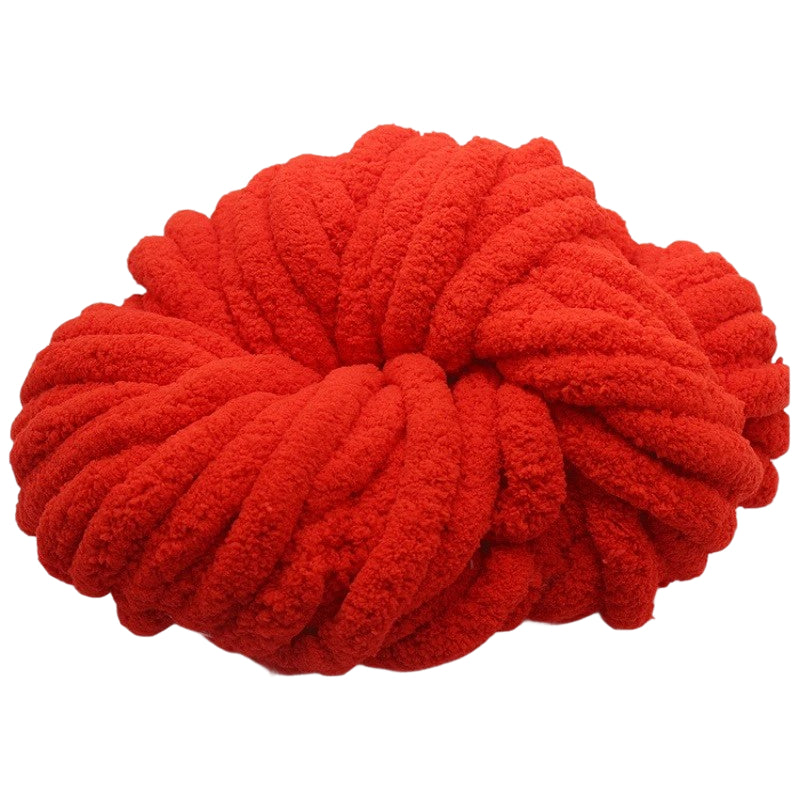 Ultra Thick Chenille Yarn 20mm, 250g/8.82oz 30 Yards Jumbo Yarn for Crocheting & Knitting