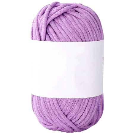 Beginners Crochet & Knitting Yarn, Worsted Medium #4 87yds 50g/1.76oz, Cotton-Nylon Blend