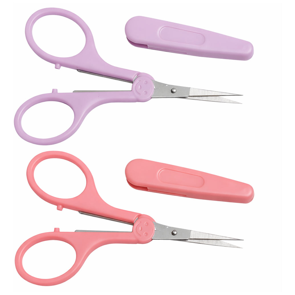 High Precision Detail Scissors Fine Tip Stainless Steel for Paper Cutting, Sewing, Scrapbooking and Crafts, Pack of 2