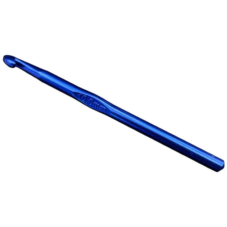 Lightweight Aluminum Crochet Hooks Set with Ergonomic Grip for DIY Knitting and Craft Projects