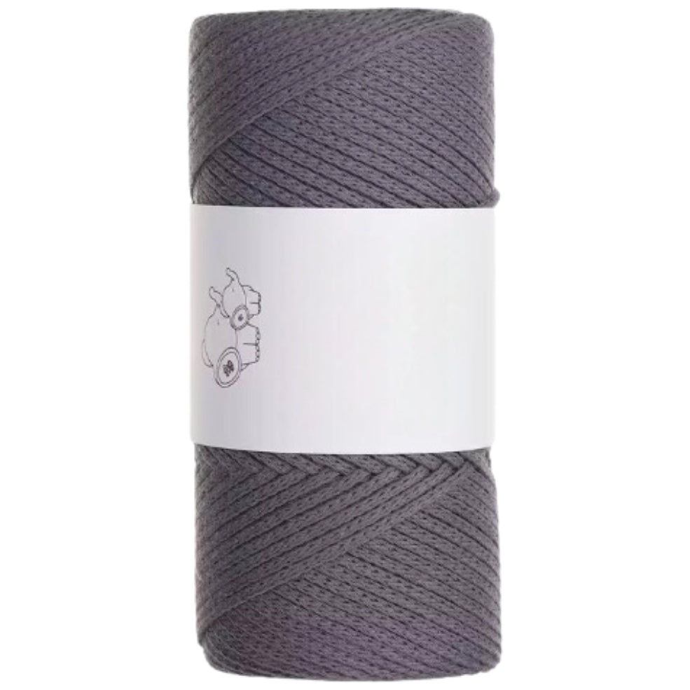 100% Cotton 2mm 300g/10.58oz, 220yds Macrame Rope Yarn for Crochet and Knitting Projects