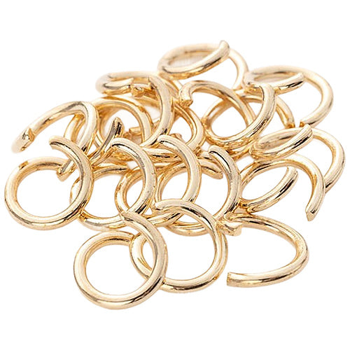 Open Jump Rings Iron for Jewelry Making Keychains Necklace Repair and DIY Crafts, Pack of 600