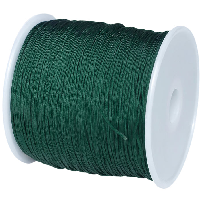 1mm Cotton Waxed Cord 175 Yards String for Jewelry Making, Beading, and Bracelets
