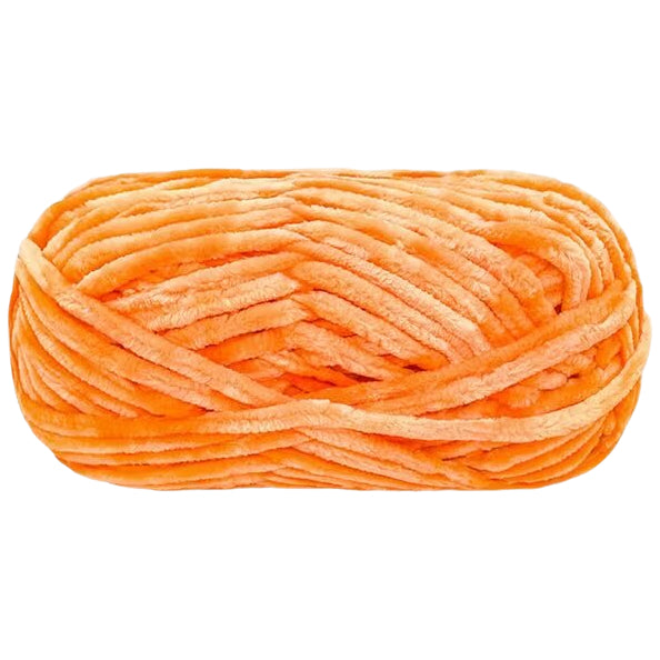 Thick Velvet Chenille Yarn 100 Grams/3.52oz 87.5 yards Skein Soft Chunky Plush Yarn for Knitting and Crocheting