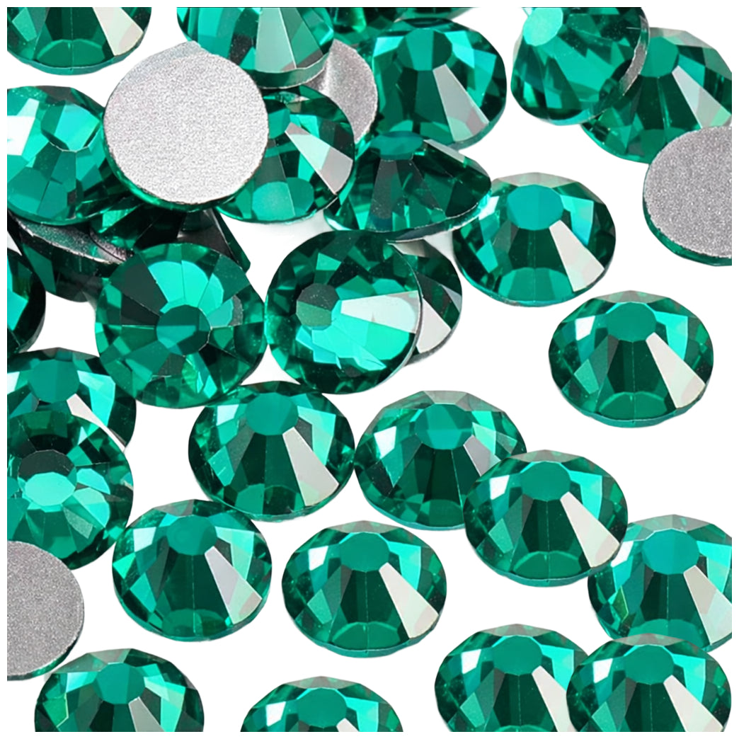 Shiny Hotfix Flatback Glass Rhinestones for Nail Art, Clothing, Crafts, DIY Crystal Decorations
