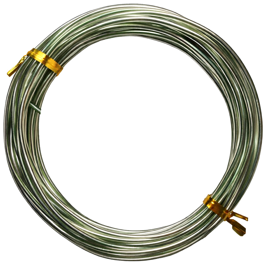 Aluminum Craft Wire 98.5 feet Bendable Metal Wire 1mm (18 Gauge) for Jewelry Making Sculpting Floral Wreath and DIY Crafts