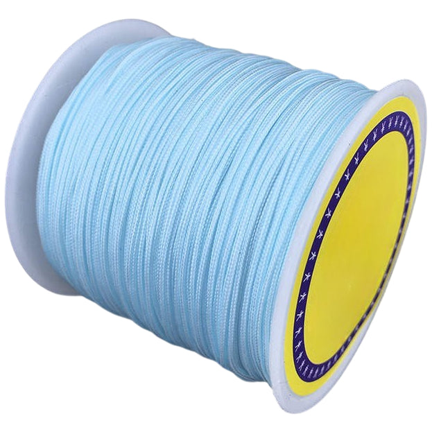 0.8mm-100m Nylon Knot Cord for DIY Jewelry, Beading, Macrame, and Craft Projects