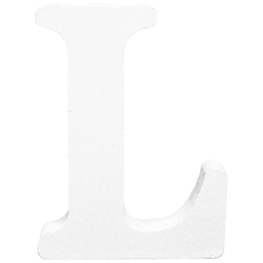 8 Inch White Wooden Letters for Wall Decor Unfinished Wood Alphabet for Home Crafts DIY Signs